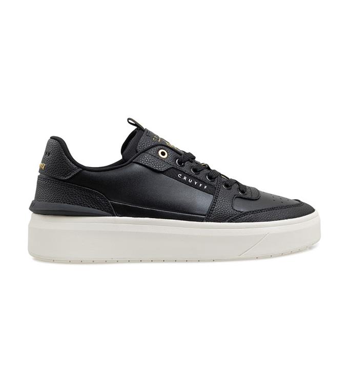 EndorsedTennis-Softleather/Tumbledleathe Black-Gold
