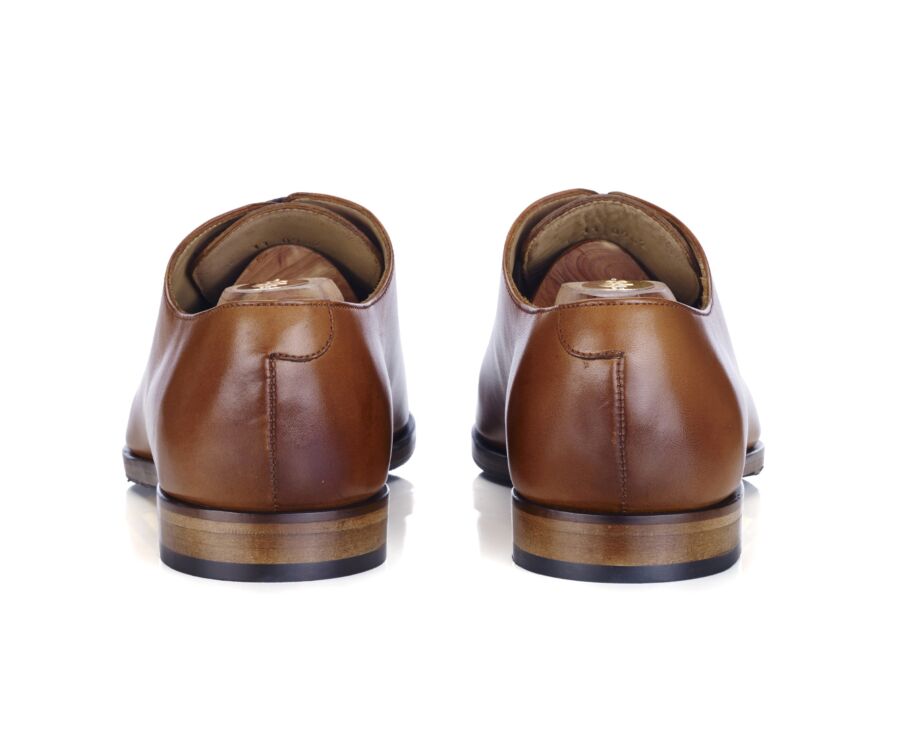 Richelieu homme Gold Patiné semelle cuir avec patin - BELLAGIO PATIN