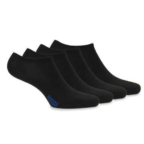 DIM - SOCQUETTE COTON X4 - Noir