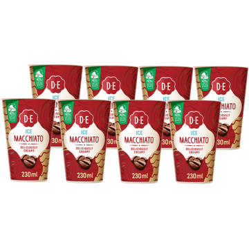 Douwe Egberts Ice Macchiato IJskoffie 8 x 230 ml