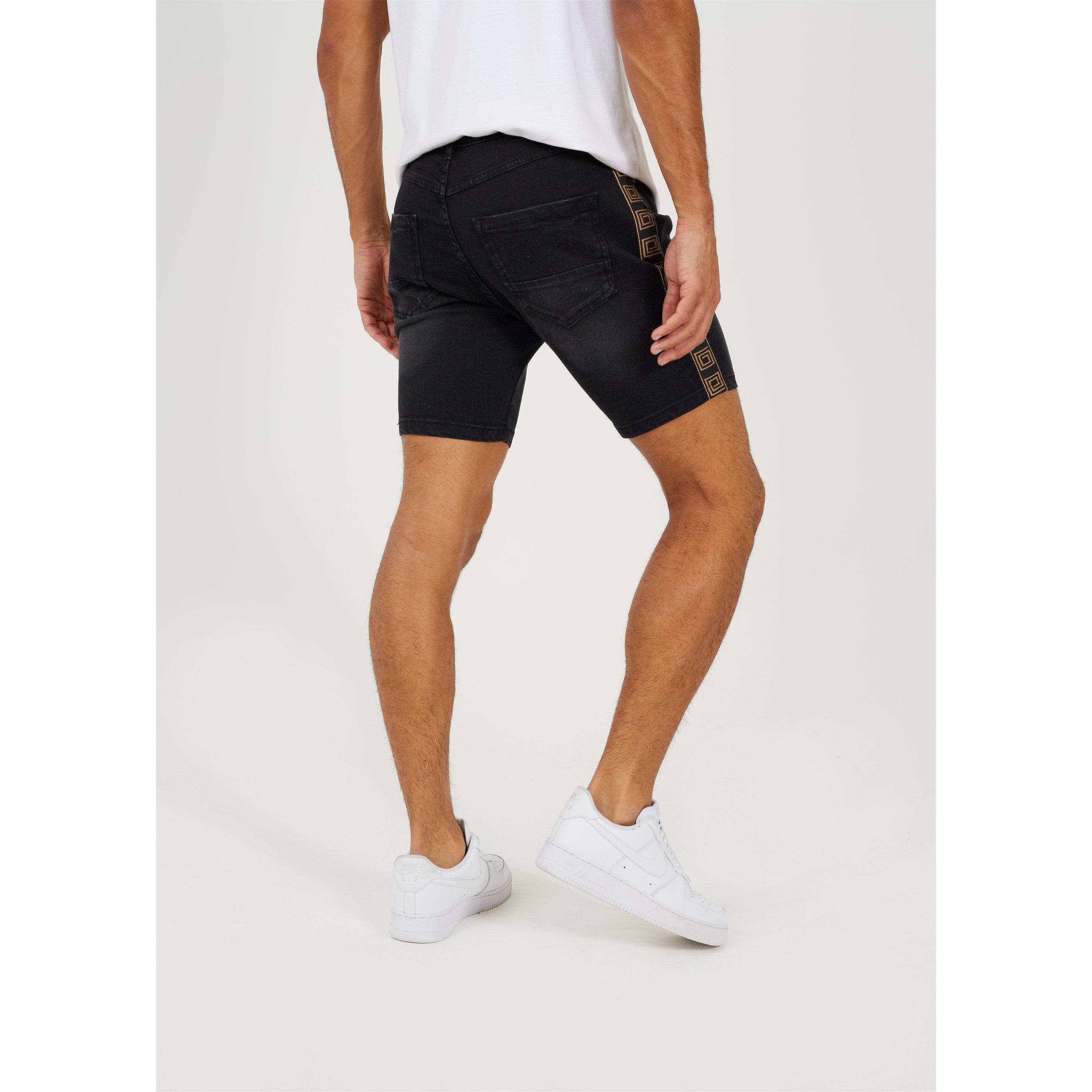 Brave Soul Denim Shorts with Side Seam Detail