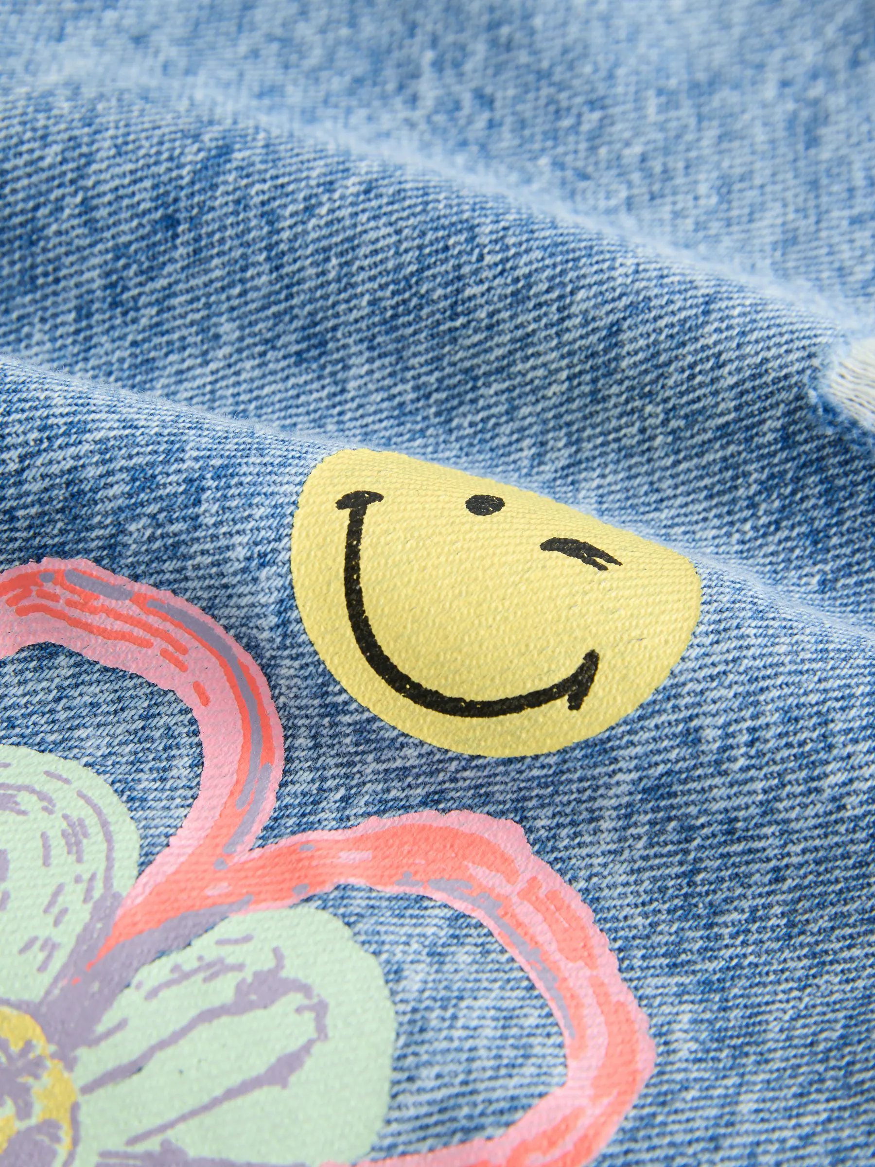 Blauwe denim - SmileyWorld® Barrel Jeans (3-16jr)