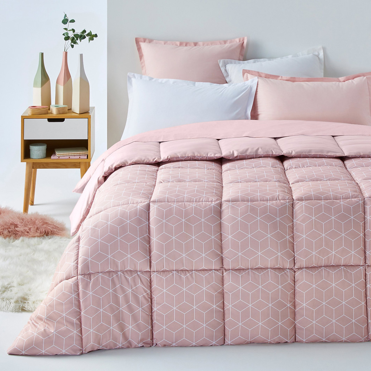 SO'HOME<br>Edredom de microfibra estampado, Decio