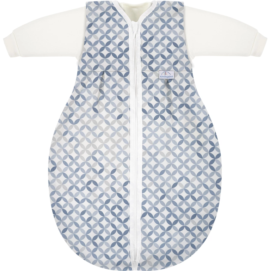 kindsgard x Alvi Kombi-Schlafsack kuglig blau 2-tlg.