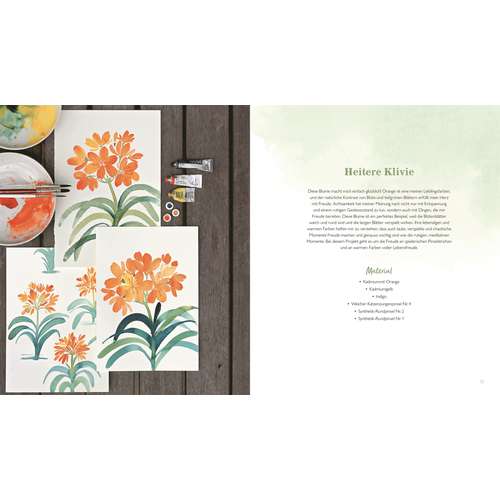 Strich für Strich zur kreativen Entspannung mit Watercolor