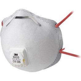masque de protection respiration 8833 - classique,