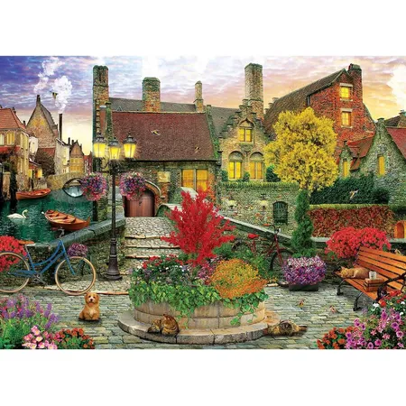 Eurographics Altstadtidylle von David Maclean, 1000 Teile