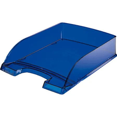 Leitz 52260039 Briefkorb, transparent blau