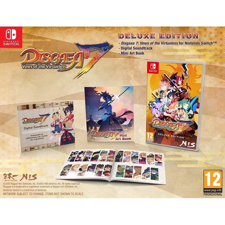 Disgaea 7: Vows of the Virtueless (Deluxe Edition)- Nintendo Switch