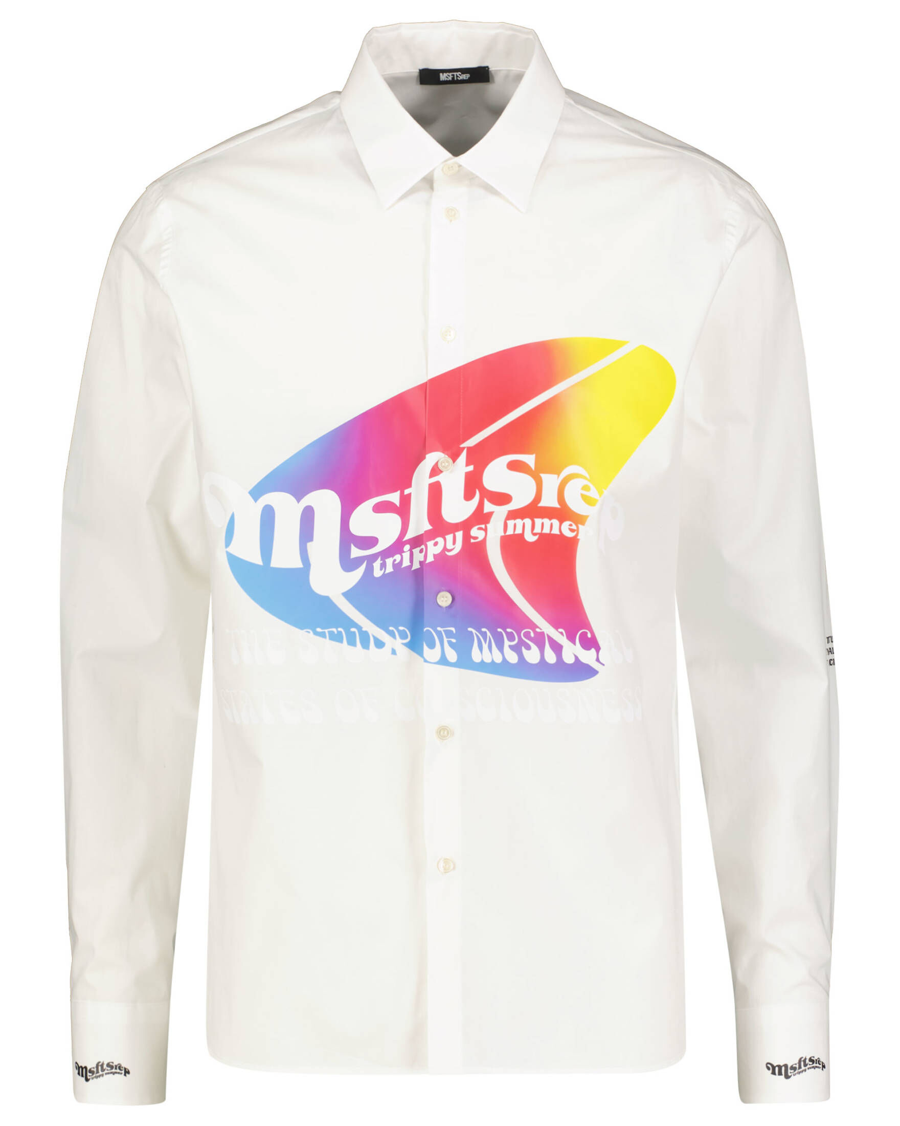 MSFTSrep| Herren Freizeithemd CAMICIA STAMP Loose Fit Langarm