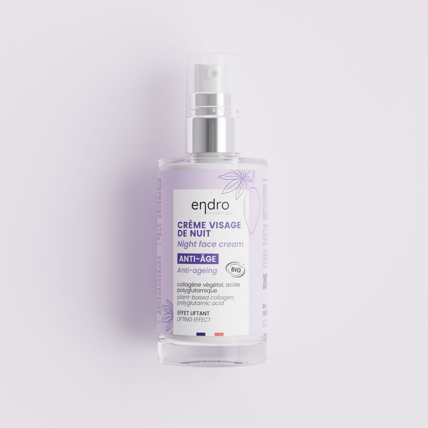 ENDRO COSMETIQUES Nachtcreme Creme straffend mit Kollagen 50 ml