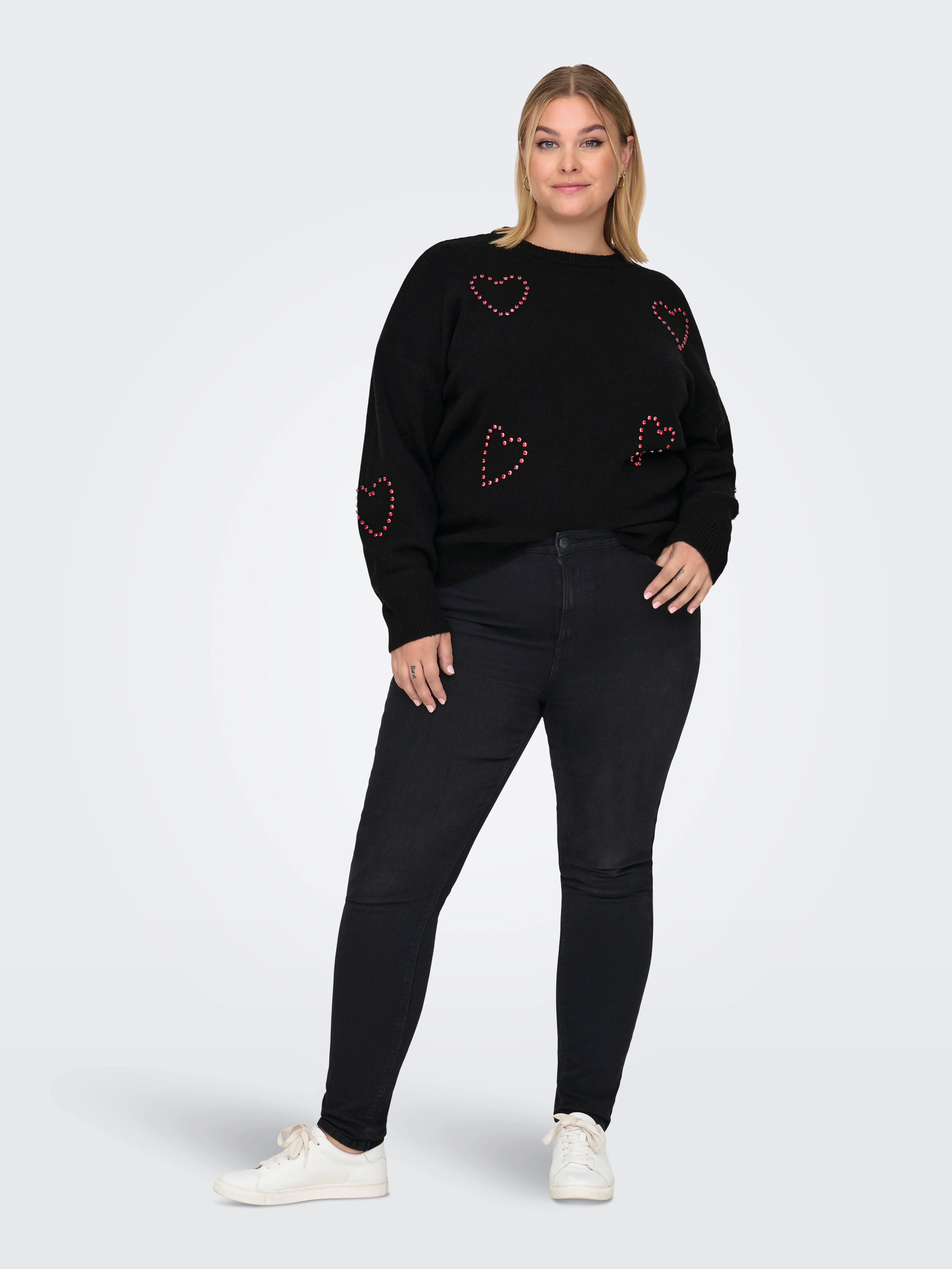 CARDAISY Strickpullover Black