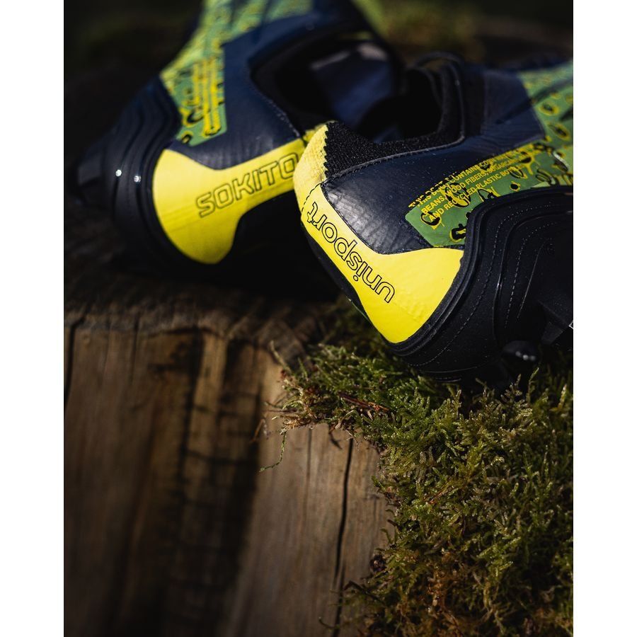 Sokito X Unisport Scudetta FG Bio Stuff - Vert/Noir/Jaune ÉDITION LIMITÉE