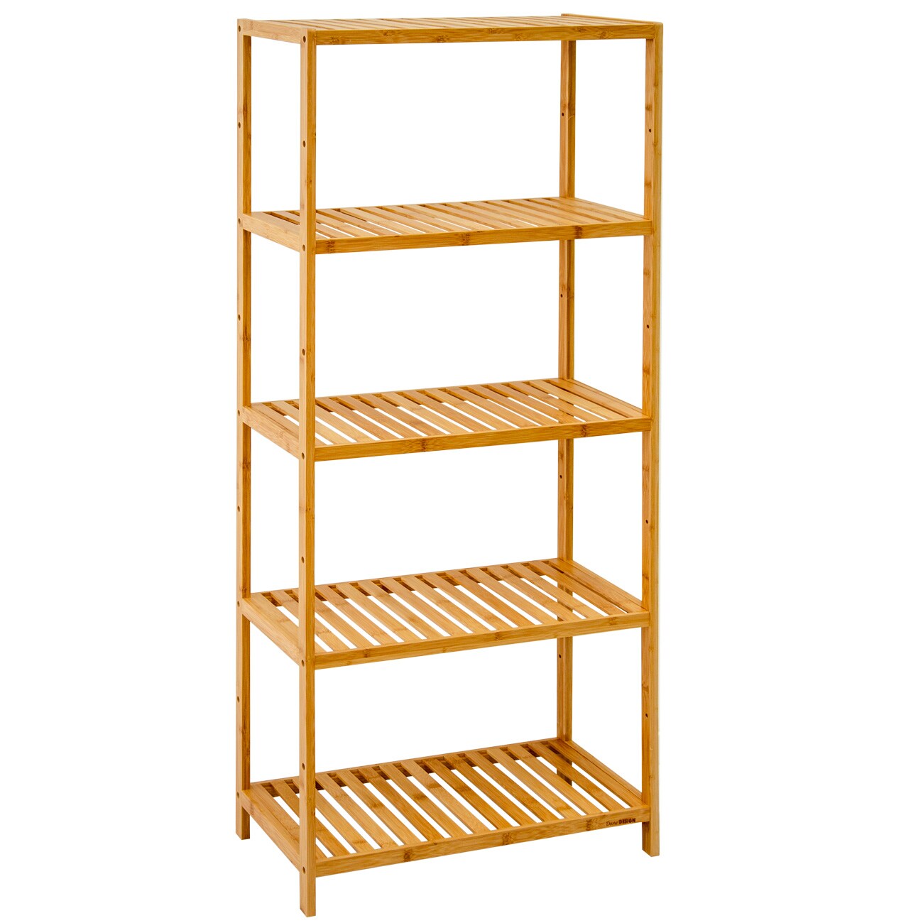 Bambus Regal 130x60 Standregal Bücherregal Küchenregal Badregal Bambusregal Holz