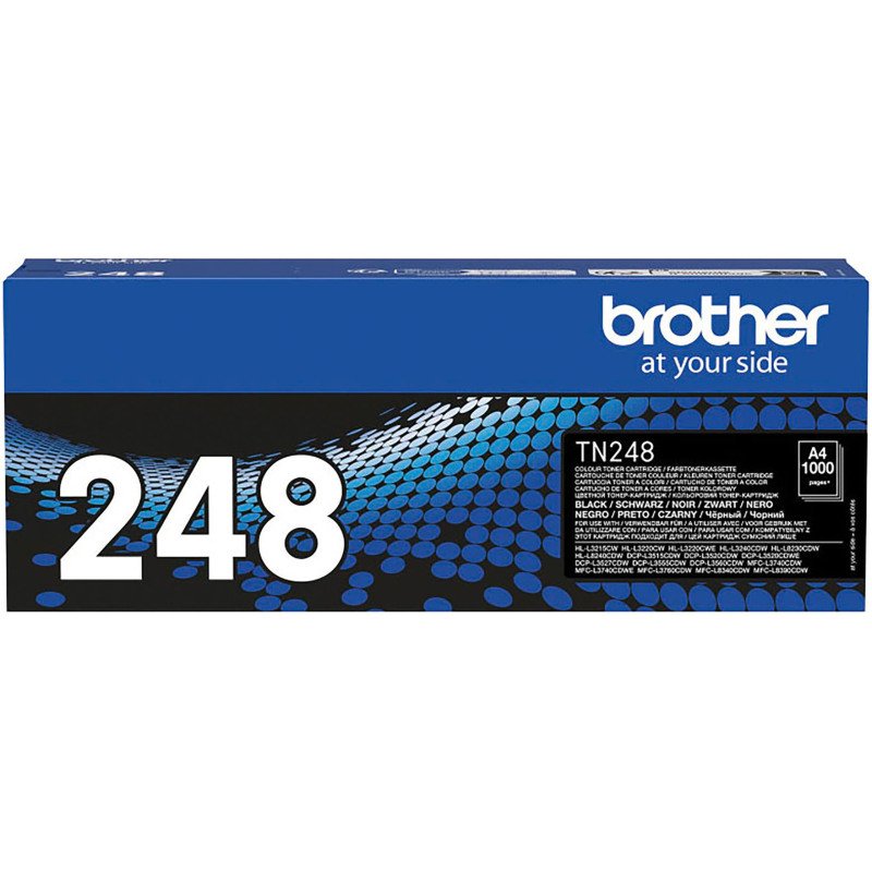 Toner Brother TN248BK noir pour imprimante laser