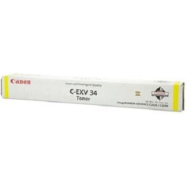 Canon C-EXV 34 Cartouche de toner 1 pièce(s) Original Jaune