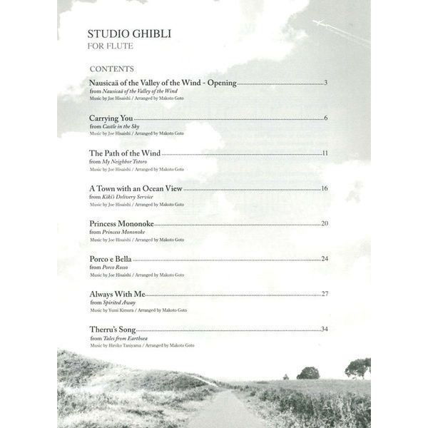 Zen-On Studio Ghibli for Flute