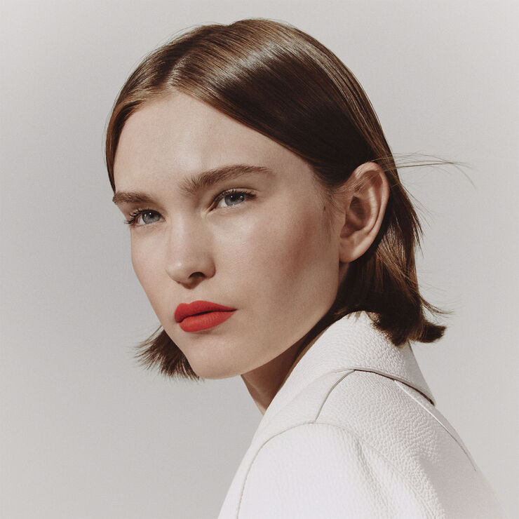 HERMÈS Rouge Hermès, matte lipstick, limited edition, Orange Néon