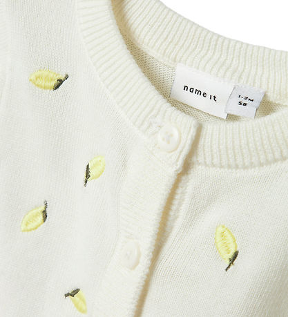 Name It Cardigan - Strick - NbfDetrille - Cloud Tänzer m. Citron