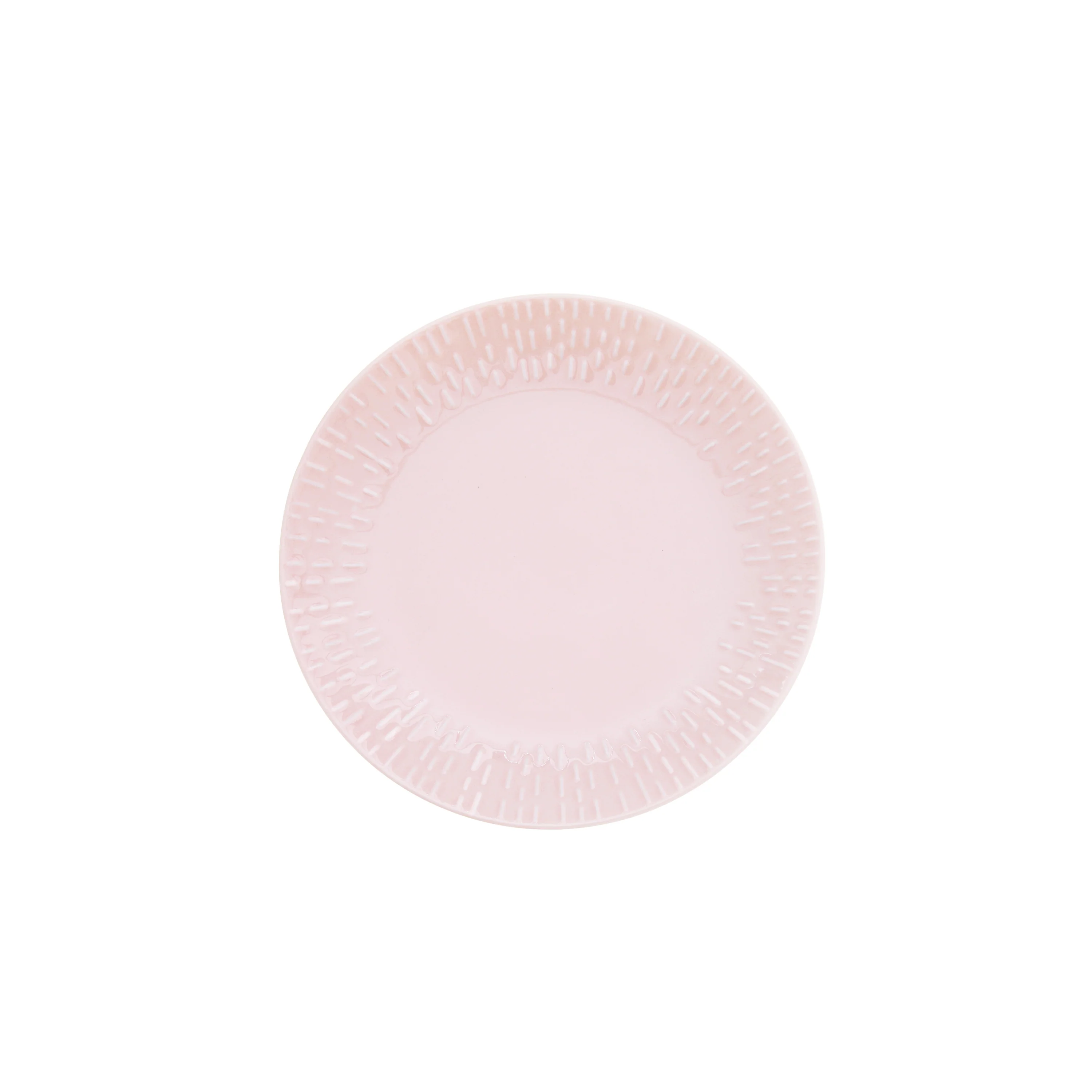 Aida  Confetti Candy floss desserttallerken m/relief - Ø21 cm.
