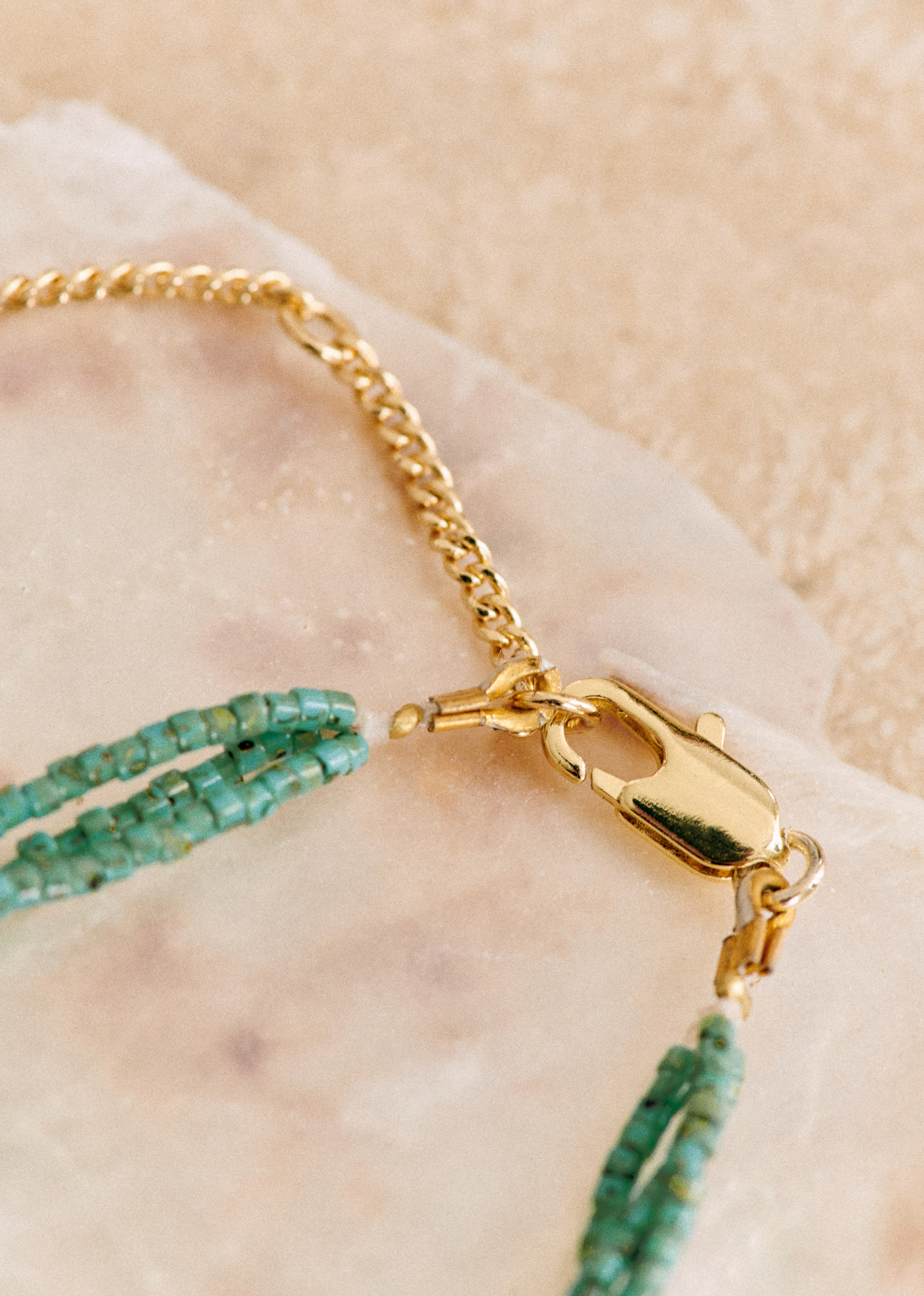 Collier Billie - Turquoise doré - E-SHOP/BIJOUX Colliers 5905816