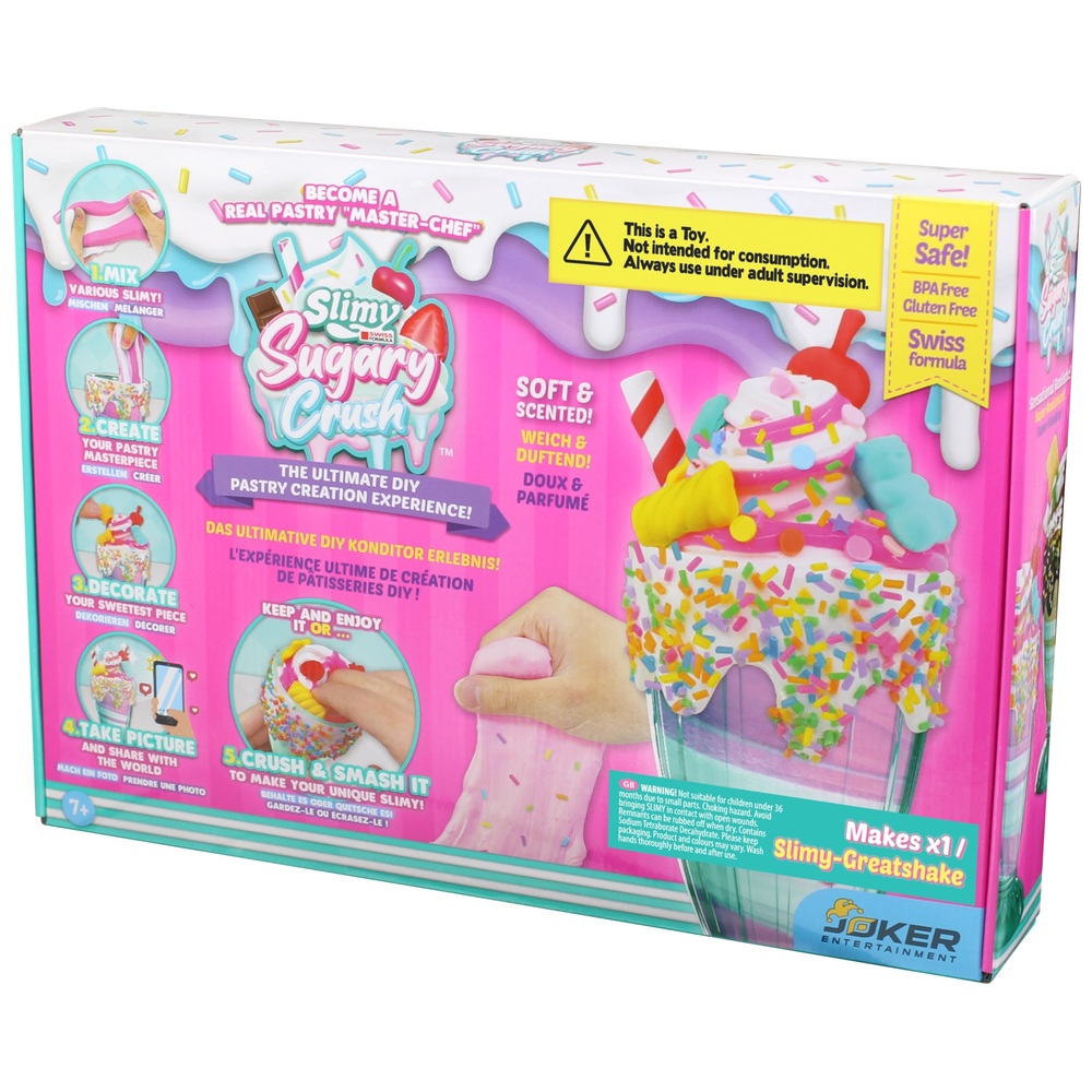 Slimy Sugary Crush Gebäckserie Slimy-Greatshake Sortiment