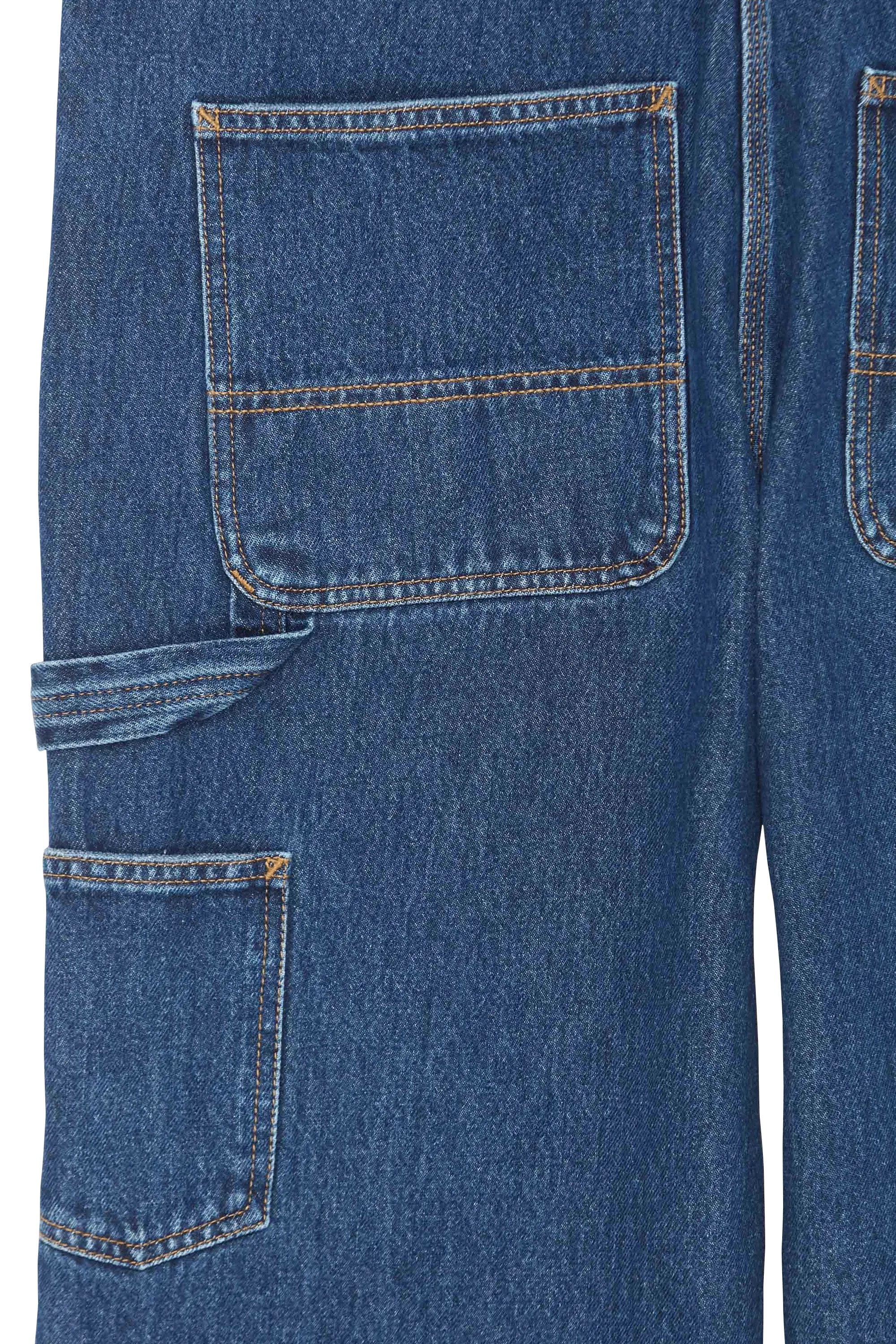 CARHARTT WIP Salopette  Double Knee Bib Overall Bleu