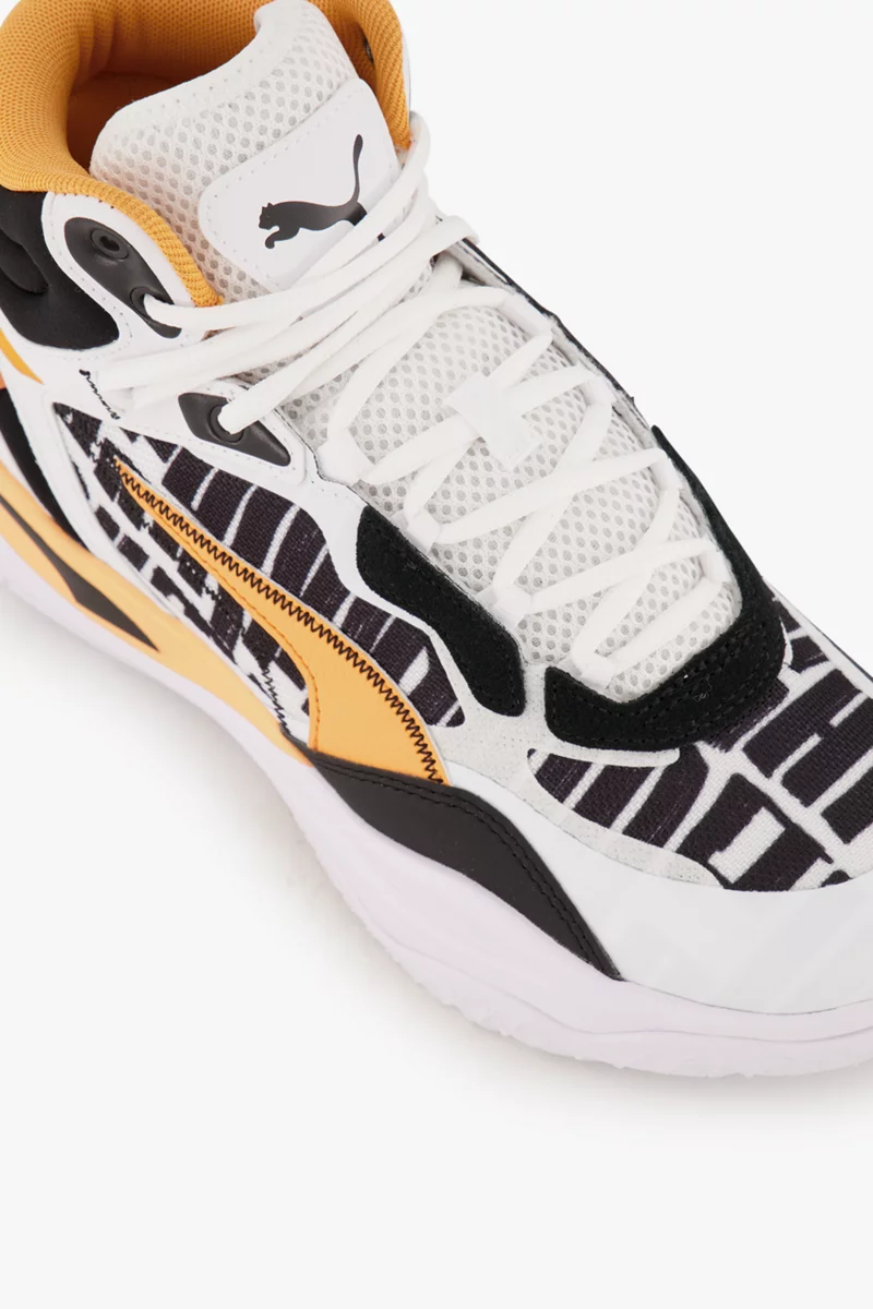 Puma Playmaker Pro Mid Block Party Herren Basketballschuh