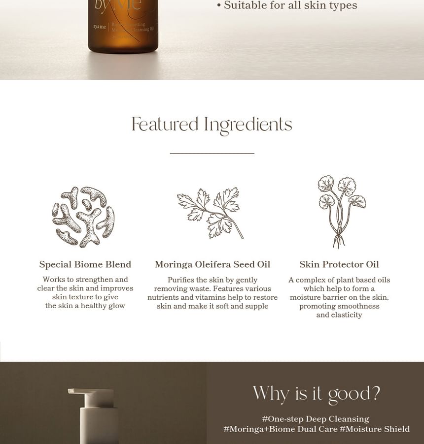 AXIS - Y - Biome Resettende Moringa Reinigingsolie