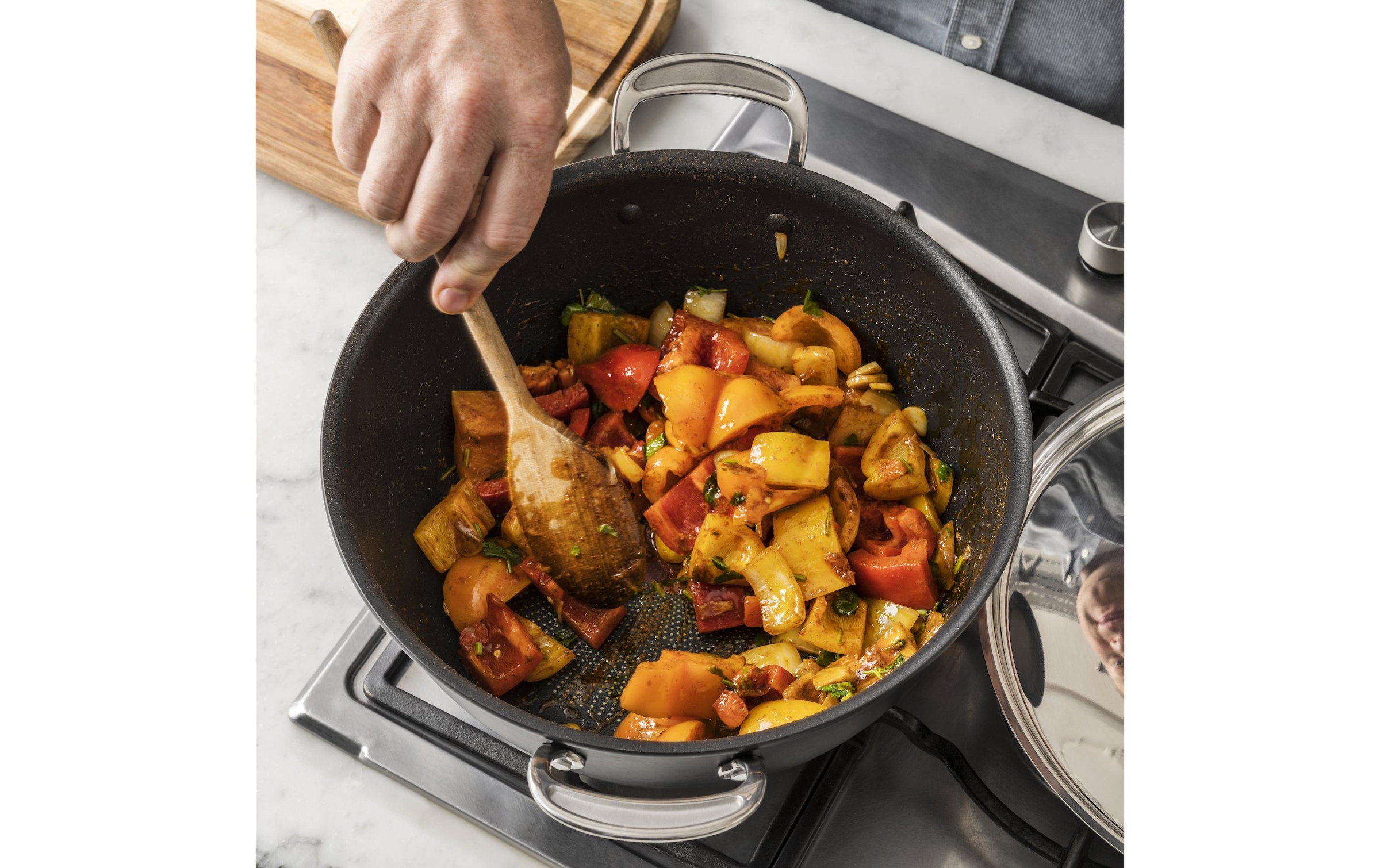 Tefal Bräter »Jamie Olivier Batch Cooking« Aluminium