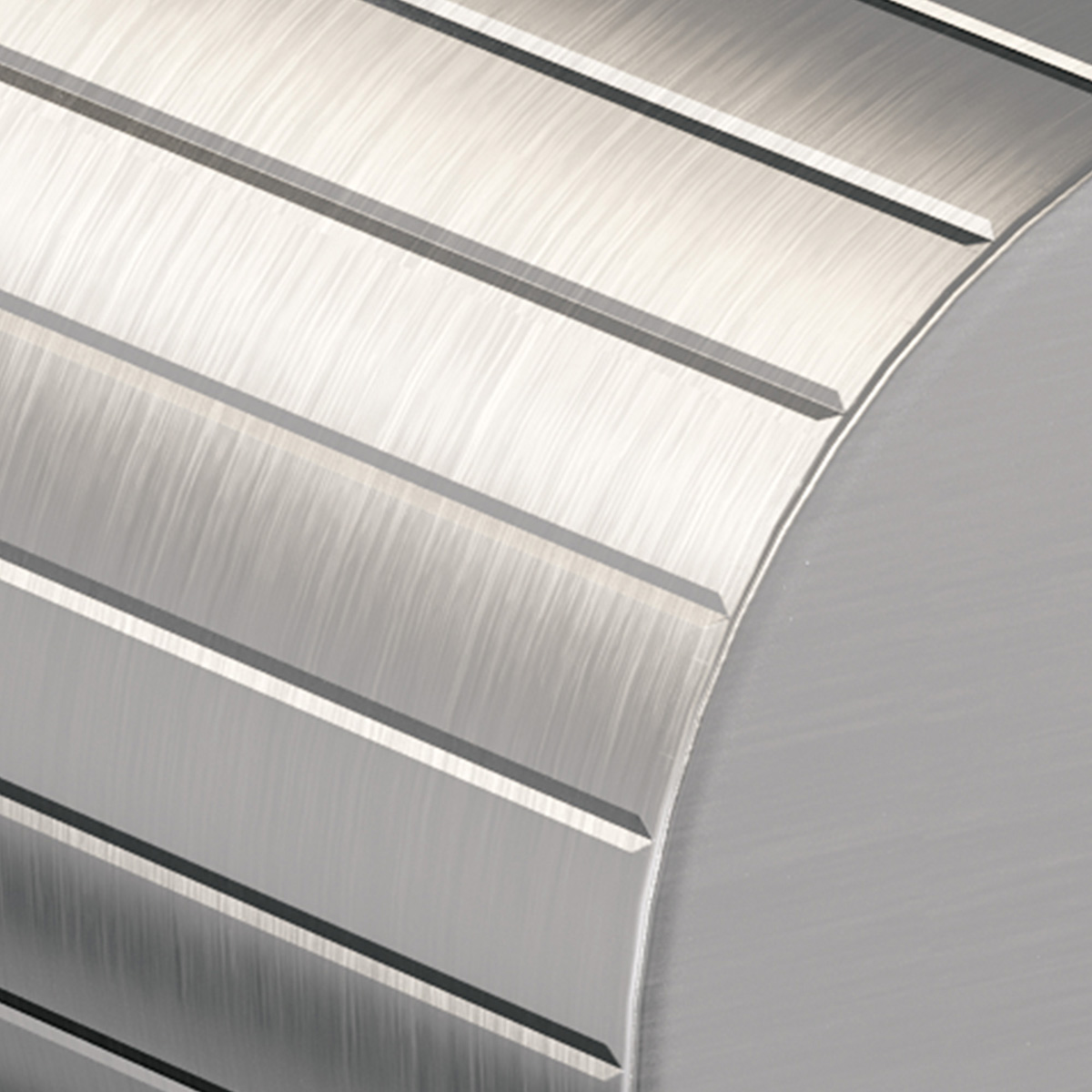 Brauer Stripe hoekstopkraan compleet met slang RVS geborsteld PVD