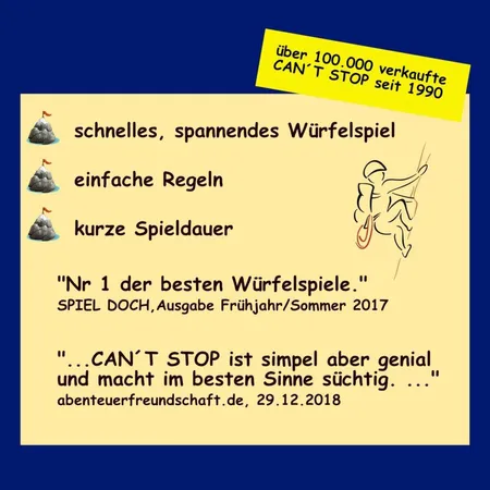 franjos Can´t stop Neue Edition