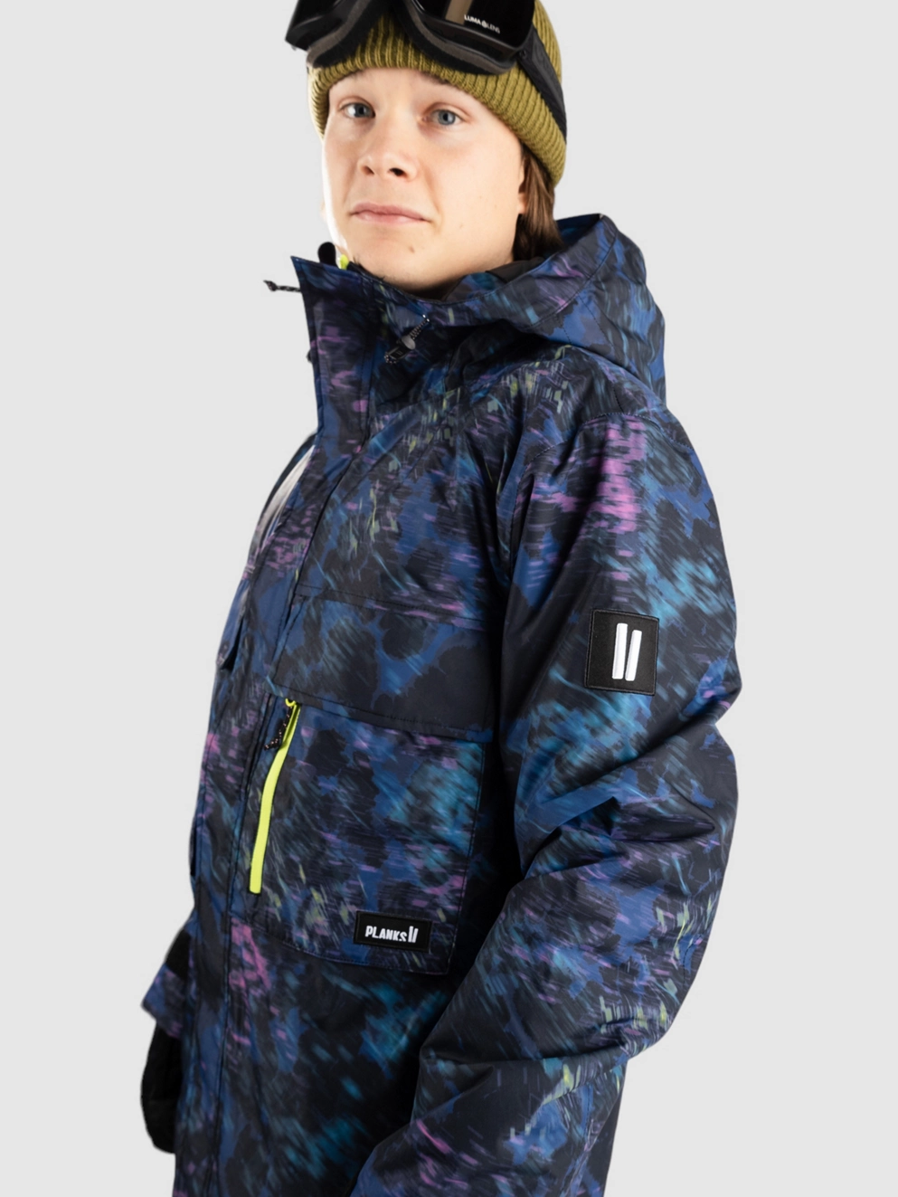 Planks Slide Away Jacket deep space