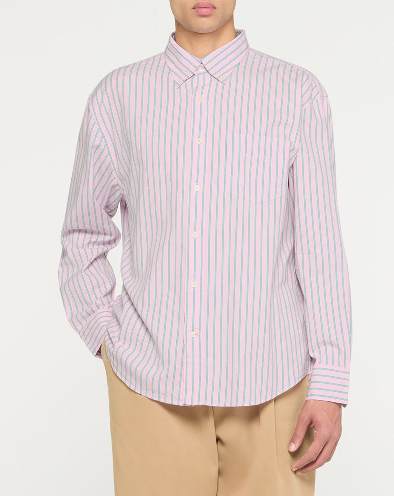 Gant Chemise rayée Ray rose