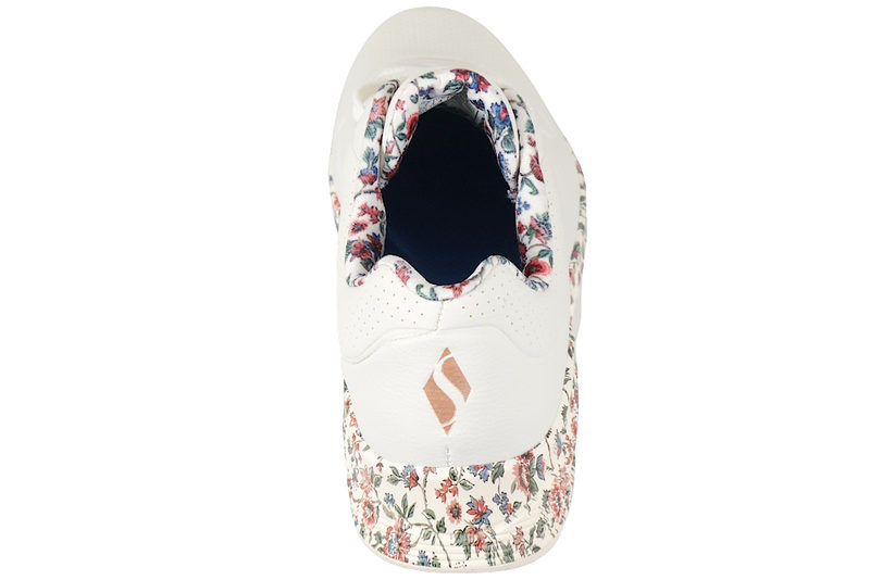 SKECHERS UNO SAFARI TIME FLOWER WHITE SNEAKER