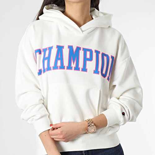 Sweat Capuche Femme 116079 Blanc