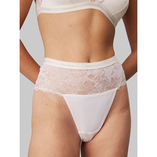 Calvin Klein Thong, Ivory, L
