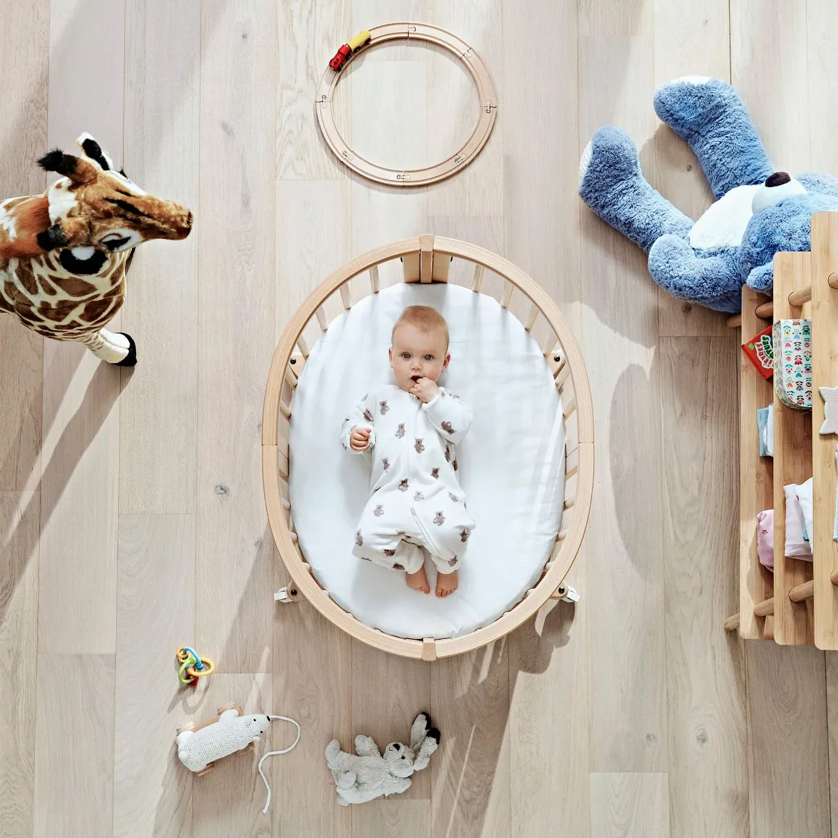 Stokke Ensemble Mini Couchette Sleepi™ V3 - Naturel, Blanc ou Gris