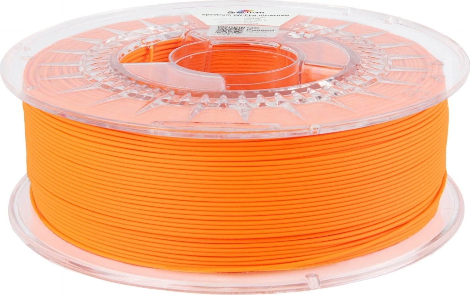 Spectrum  LW-PLA UltraFoam Lion Orange, 1,75 mm / 750 g    PLA Filament mit Schaumbildungstechnologie in Lion Orange
