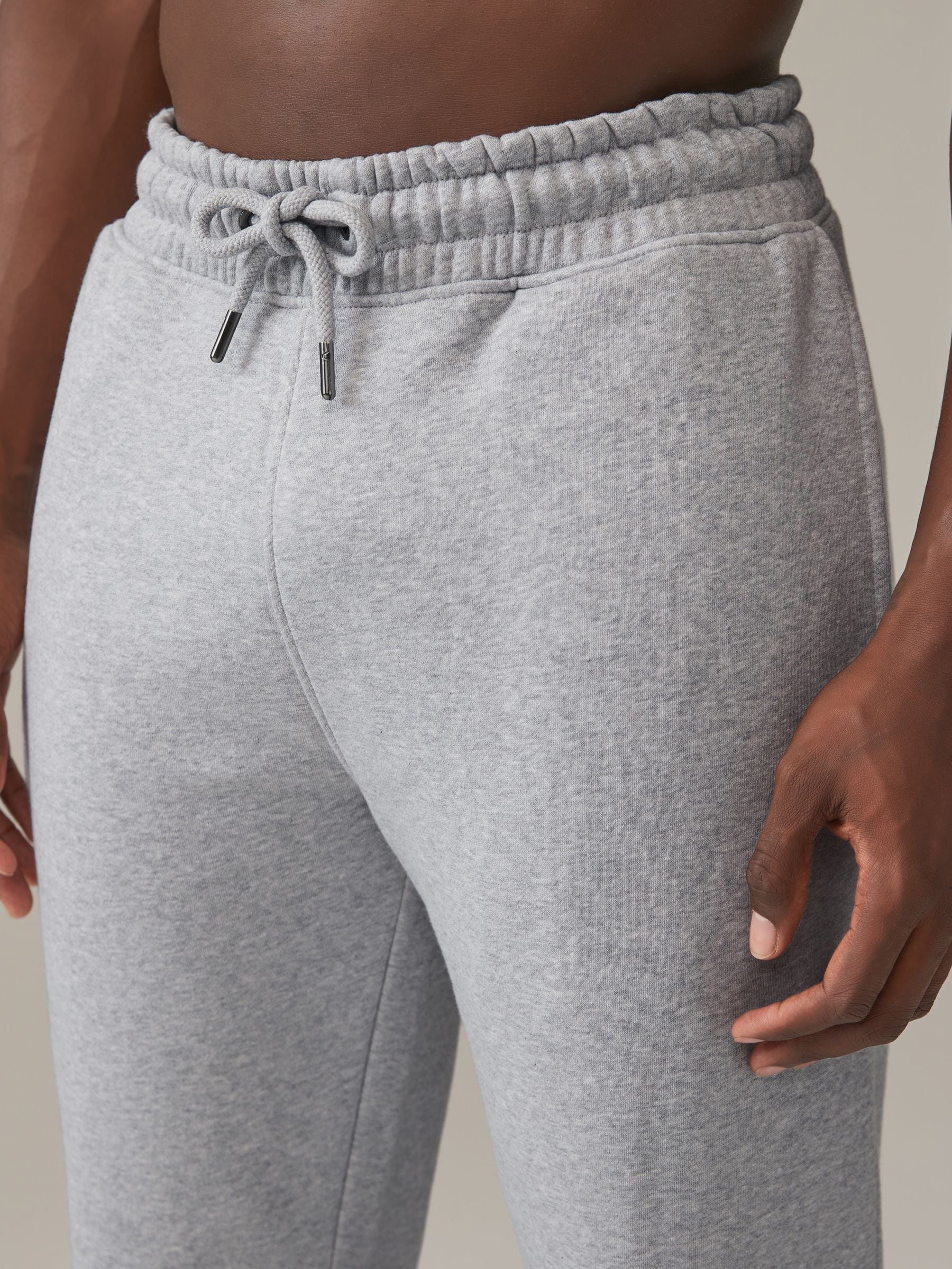 Multi - Verpakking van 3 slim-fit jersey joggingbroeken met hoog katoengehalte