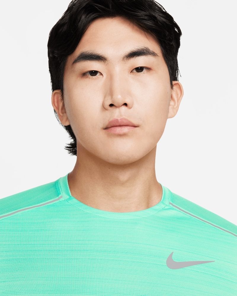 T-shirt de running Nike Miler Vert pour homme