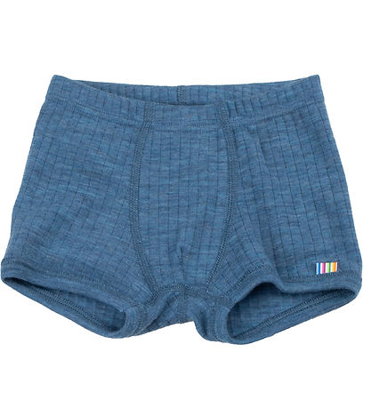 Joha Boxershorts - Wolle - Jeansblau