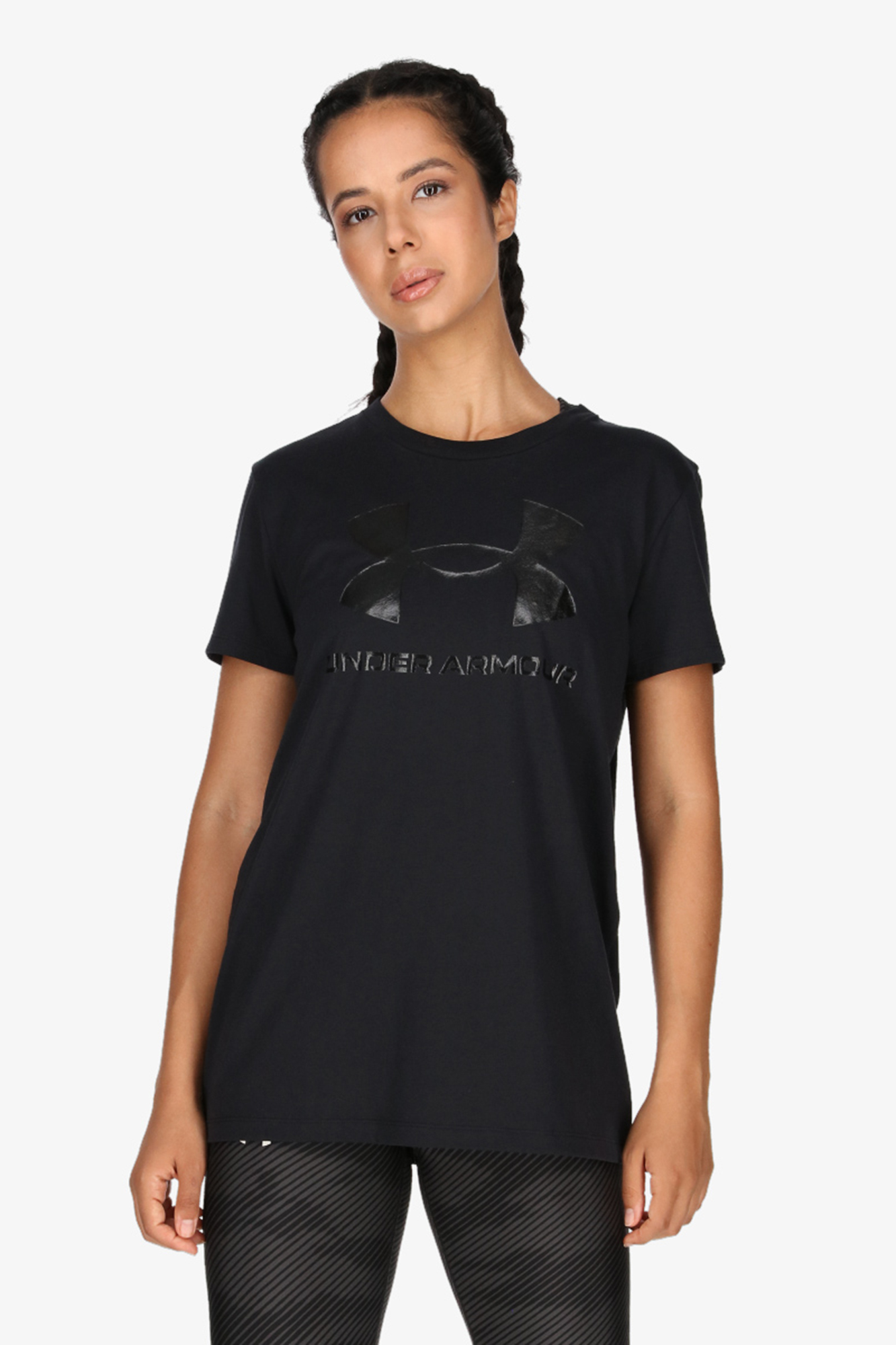 Camiseta com estampa esportiva