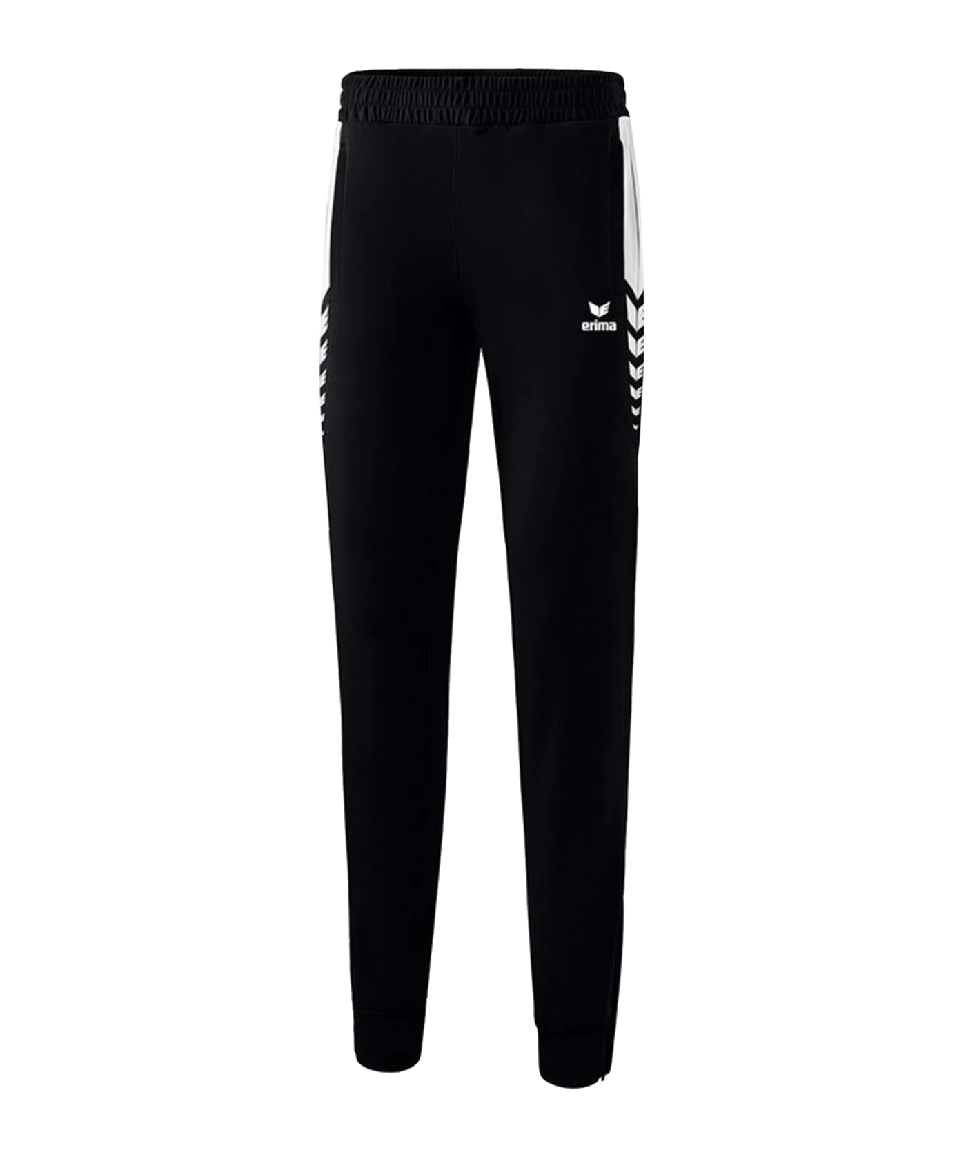 Erima Six Wings Worker Hose Damen Schwarz Weiss