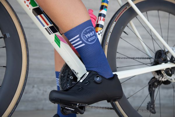 1987 TEAM Velosocken  dunkelblau  S=35-39