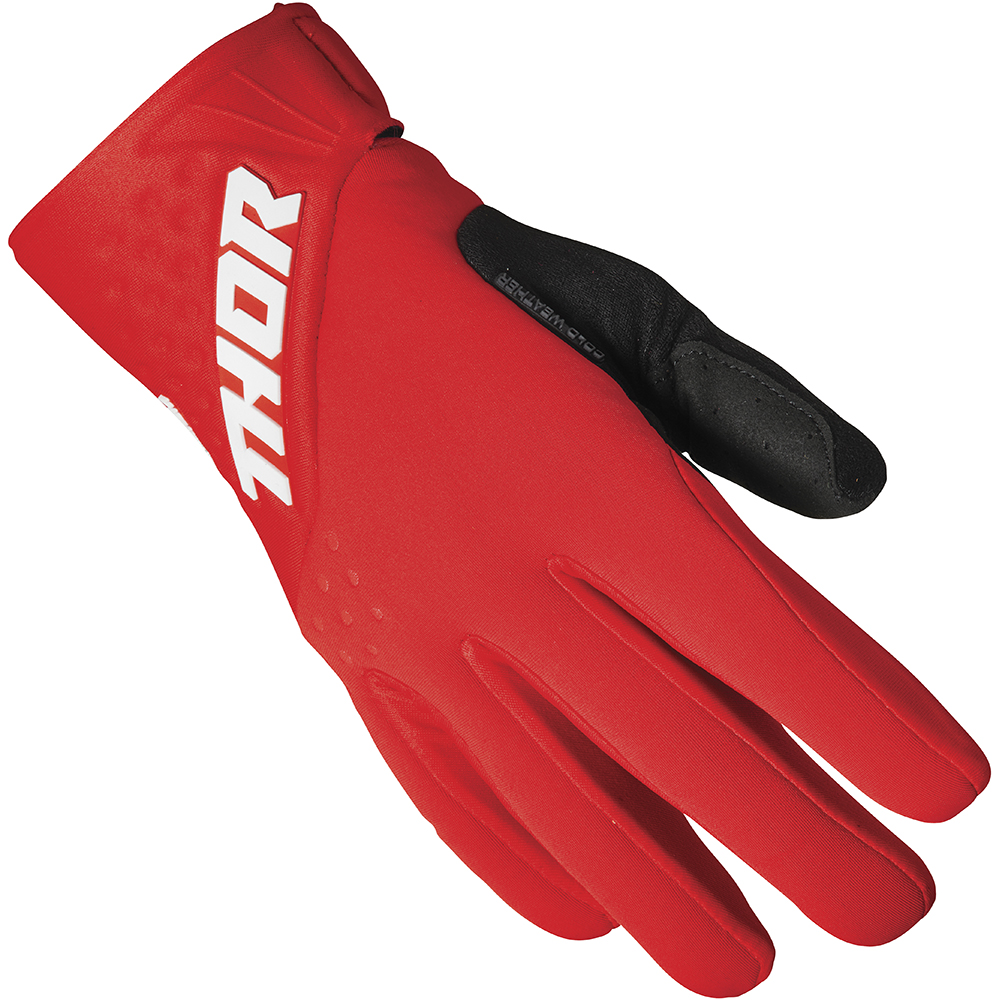 Thor Motocross - Gants Spectrum Cold Weather Rouge / Noir