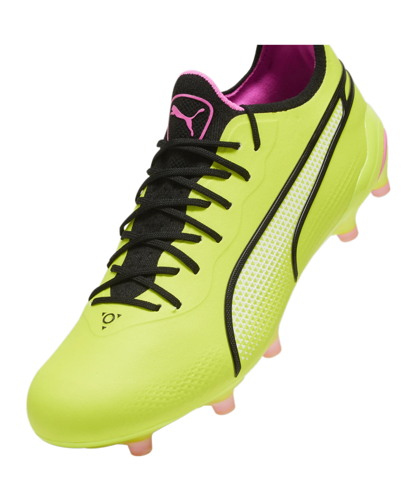 PUMA KING Ultimate FG/AG Phenomenal Gelb Schwarz Pink F06
