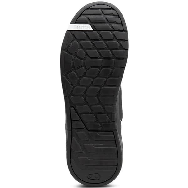 Chaussure VTT plate CRANKBROTHERS STAMP SPEEDLACE FLAT BLACK / WHITE - BLACK OUTSOLE