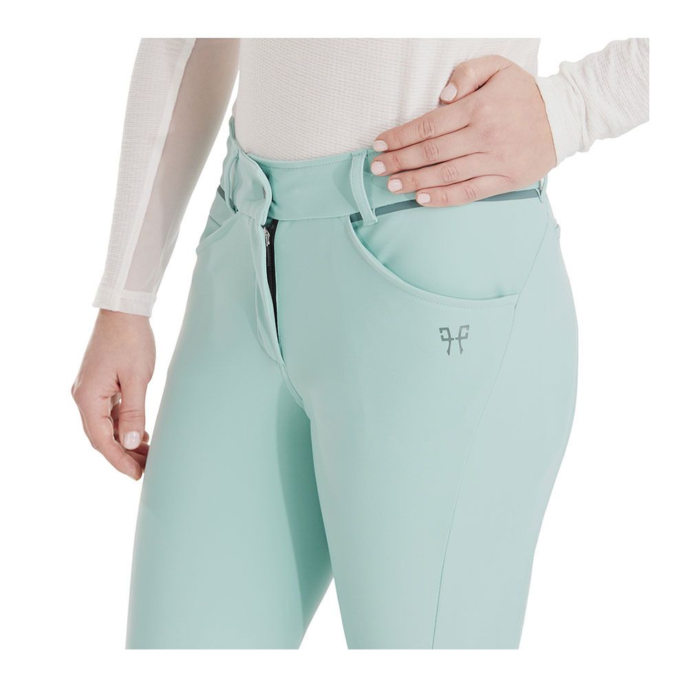 Horse Pilot X-DESIGN - Pantalon siliconé Femme sea-green