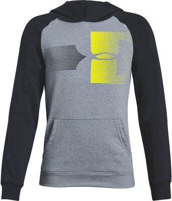 Under Armour Rival Logo Hettegenser, Steel